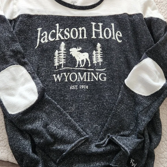 RAGWEAR Jackson Hole Wyoming Graphic Sweatshirt - Picture 6 of 6
